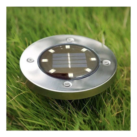 ESTACA SOLAR LED CAMINOS LUZ CALIDA