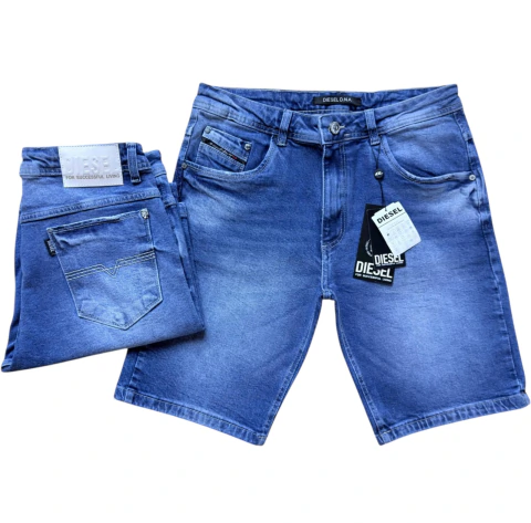Bermuda Masculina Jeans Skinny Premium - DSL - 10004