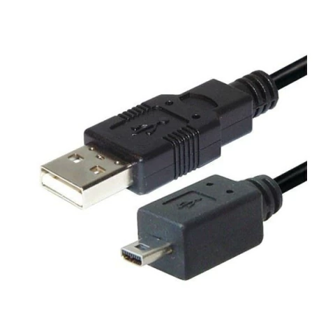 Cabo USB am x USB mini 8 pinos 1,5 metros Roxline SKU 21574 - comprar online