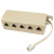 Multiplicador HUB extensão para 5 fêmeas jack RJ11 Tblack SKU 17104 - comprar online