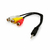 Cabo P2 (3L) x 3 RCA fêmea AV SKU 27353 - comprar online