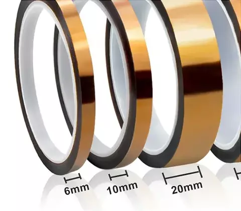 Fita Poliamida Tipo Kapton 6MM X 33M SKU 31513