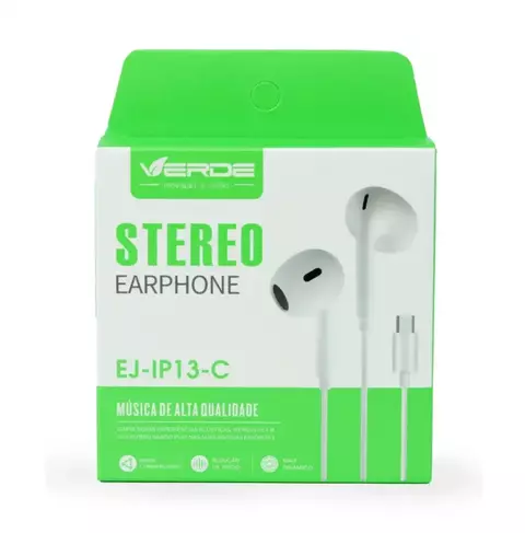 Fone de Ouvido com Conector Tipo C SKU 33136 - comprar online