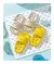Chinelo Infantil Furinhos - Corre Cotia