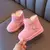 Bota Infantil Inverno Fechadura