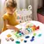 Montessori: Pescaria cores, números, formas e animais - Corre Cotia