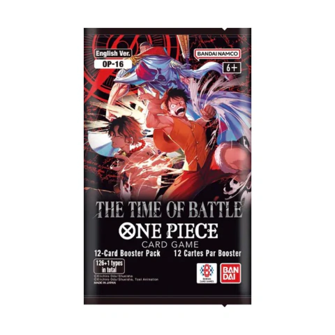 One Piece Card Game – OP16 – The Time of Battle – Booster Pack