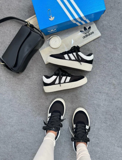 Tênis Space Casual Preto/Off