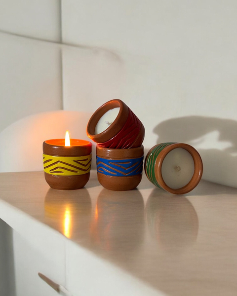 Kit 4 Velas Raizes da Terra - comprar online