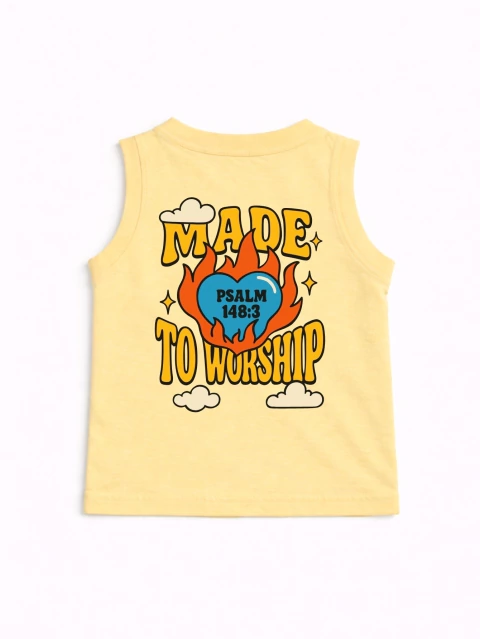 Made to Worship - TETECO | Moda Infantil — Camisetas, Kits, Shorts e Calças