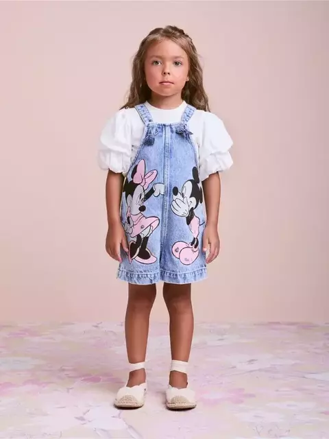 JARDINEIRA MINNIE E MICKEY ANIMÊ - comprar online