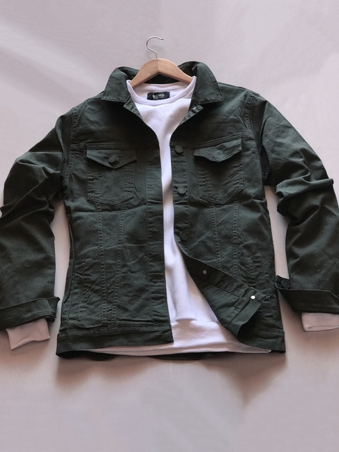 Campera Gabardina Verde - comprar online