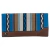 NAVAJO CUSTOM LEATHER - AZUL TURQUESA/CREME - comprar online