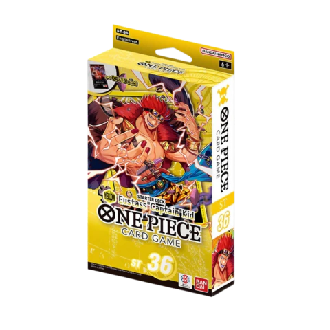 ONE PIECE TCG: STARTER DECK - EUSTASS KID - YELLOW (ST 36)