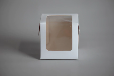 Caja chica 10x10x10cm con encastres y visor PVC Cristal -050- - tienda online