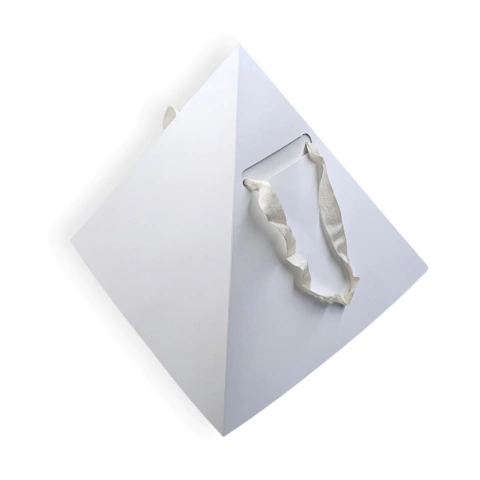 Caja Pirámide con Manijas 35x35x37cm -229- - Bauletto