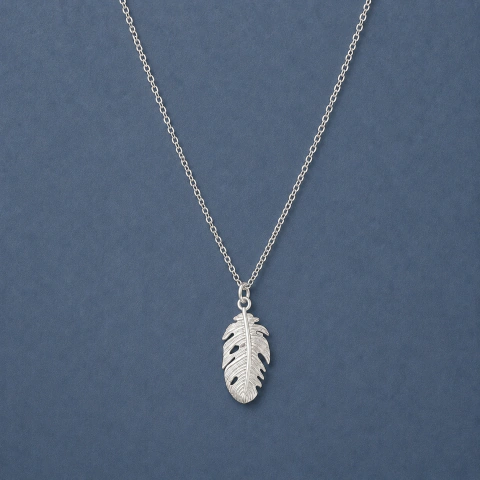 Collar Silvestre plateado