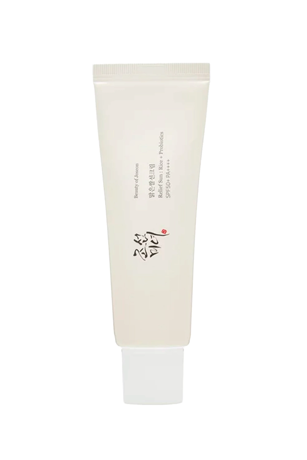 Protector Solar Facial Beauty of Joseon Relief Sun SPF50+ PA++++ con Arroz y Probióticos 50ml