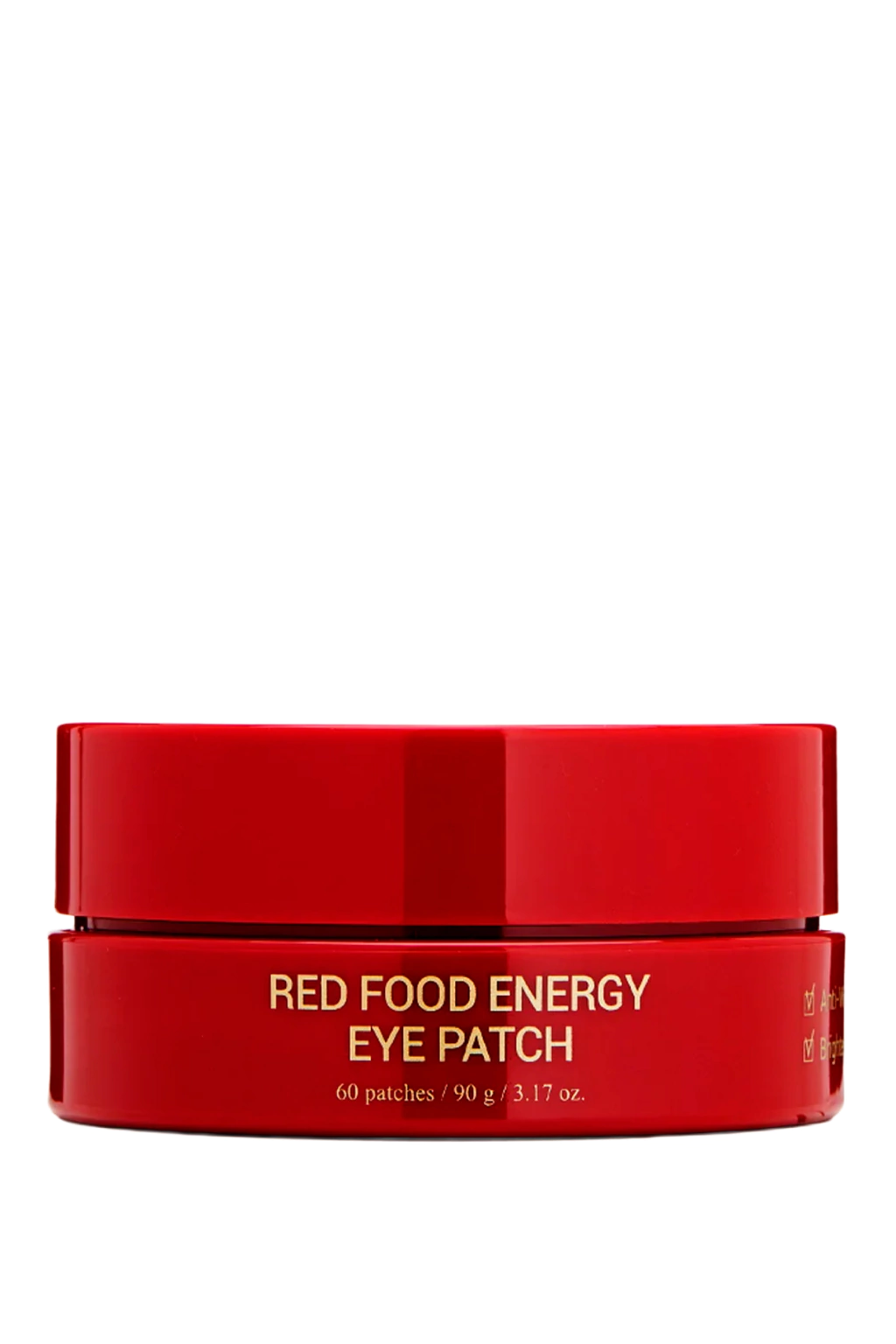 YADAH Red Food Energy Eye Patches – Parches Hidratantes y Energizantes 60 uni