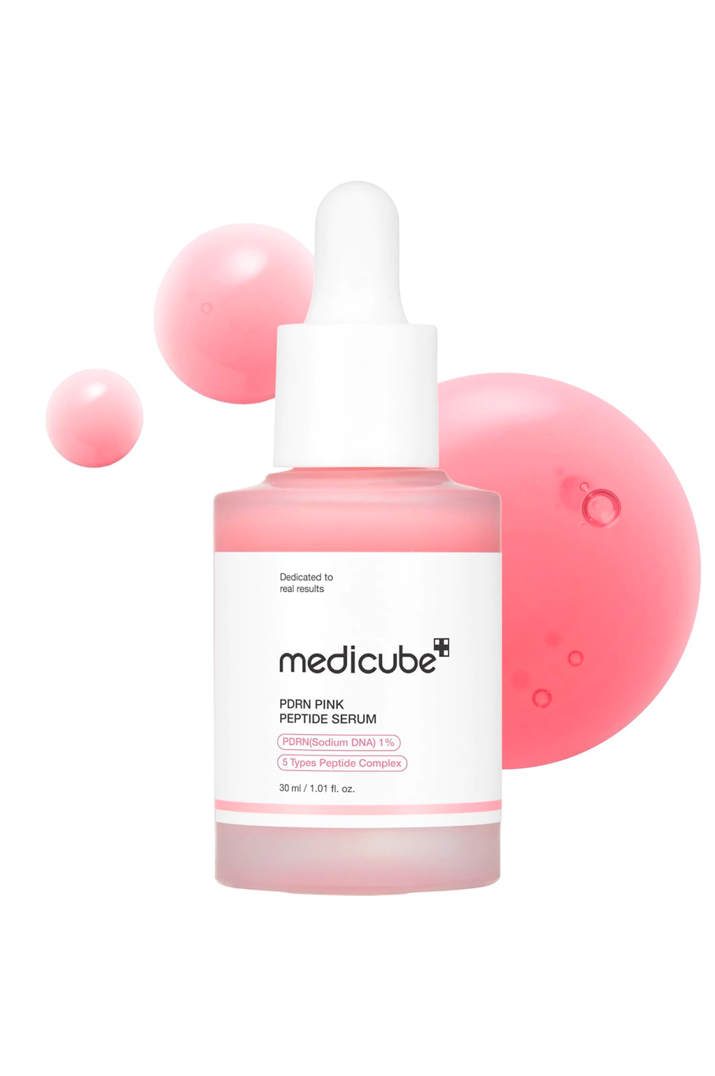 Medicube PDRN Pink Peptide Serum – Sérum Facial Reafirmante e Iluminador 30 ml