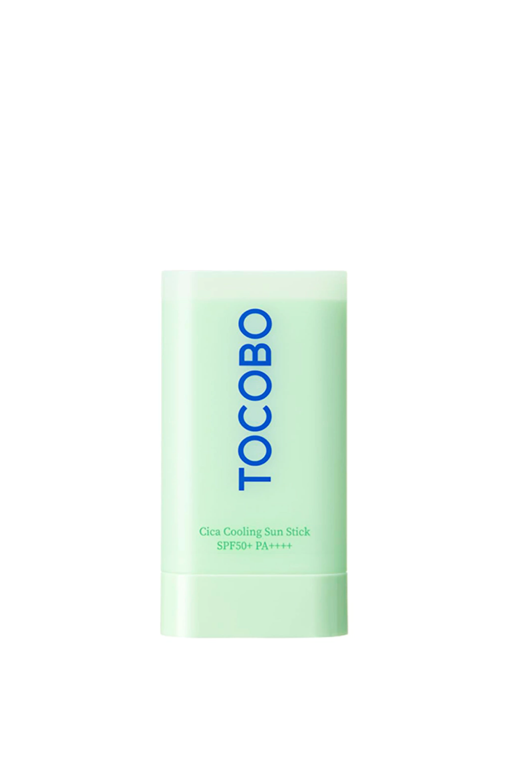 TOCOBO Cica Cooling Sun Stick SPF50+ PA++++ 18 g – Protector Solar en Barra Vegano con Cica Fermentada y Efecto Refrescante