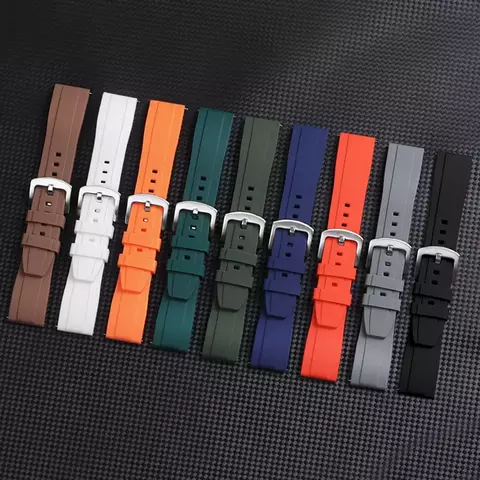 Pulseira de borracha universal à prova de água