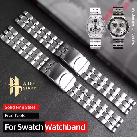 Pulseira de aço fino de alta qualidade para swatch