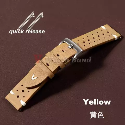 Pulseira de couro genuíno premium