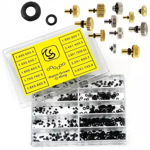Nova mini arruela de borracha o-ring relógio