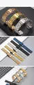 Pulseira de aço inoxidável apple watch samsung huawei gt