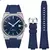 Para tissot prx t137.407/t137.410 pulseira de silicone de liberação rápida