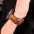 Pulseira de couro de bezerro genuíno - FinkTimeStore