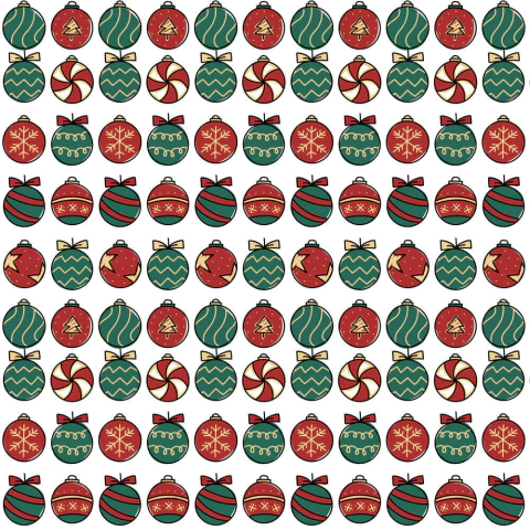 FELTRO ESTAMPADO NATAL 2024 BOLINHAS NATALINAS FUNDO BRANCO 140CM REF:1515001