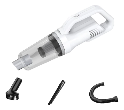 Aspiradora Portátil De Mano Con Led Recargable Usb Auto