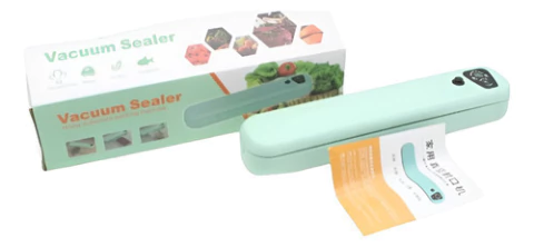 Maquina Selladora Al Vacío Envasadora Domestica 220v