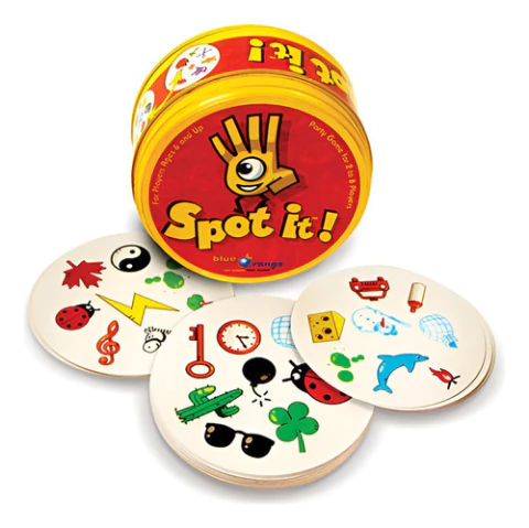 Juego De Cartas Dobble Velocidad Ingenio Con Lata