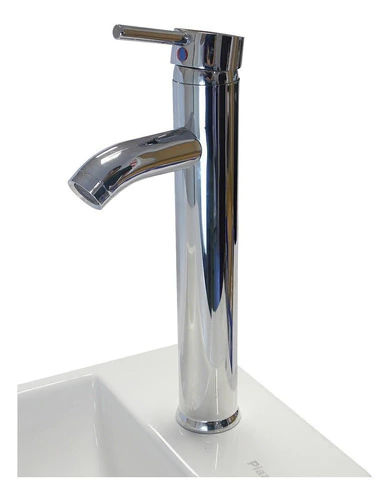 Griferia Canilla Monocomando Lavatorio Alta Tubo Recto 29 Cm - comprar online