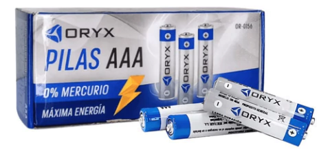 Pilas Triple Aaa Pack X 60 Unidades Oryx