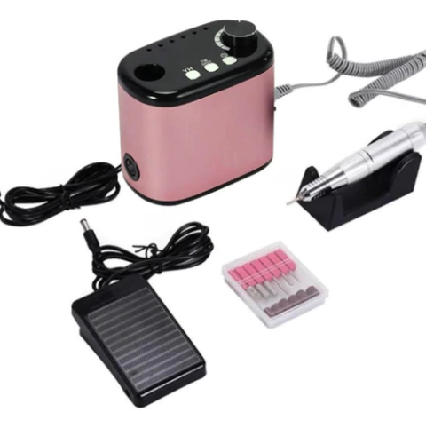 Torno Uñas Manual Profesional Con Pedal 45000 Rpm 220v