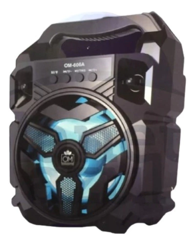 Parlante 6.5 Bluetooth C/luz Y Microfono Karaoke 12w