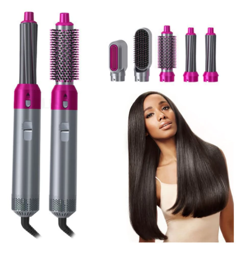 Cepillo Secador Pelo 5 En 1 Eléctrico Accesorios