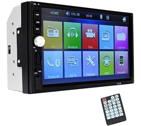 Pantalla Stereo Touch Bluetooth 7 Control Mirror Link Radio