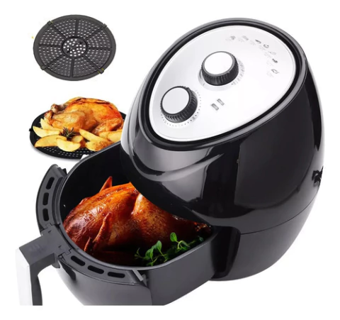 Freidora De Aire Sin Aceite 1400w Antiadherente 4 Litros