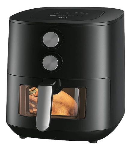 Freidora De Aire Con Visor 1700w 6lts Om Antiadherente