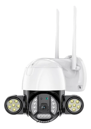 Cámara Ip Wifi 360 Domo Seguridad Audio Nocturna 12 Leds