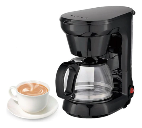 Cafetera Electrica Automatica 6 Tazas Filtro 750 Ml