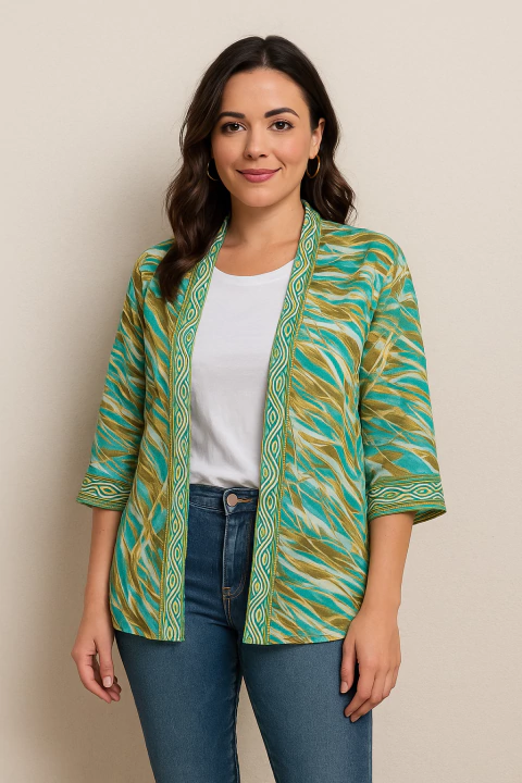 Kimono seda Janine - comprar online
