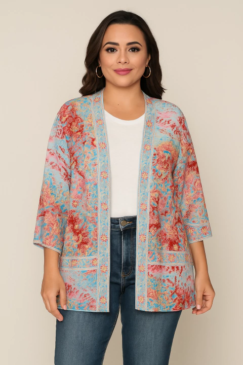 Kimono seda Janine 3