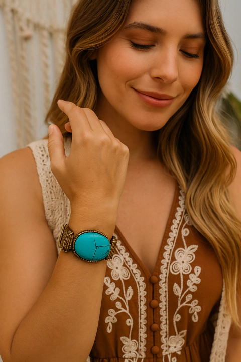 Bracelete de pedra natural - comprar online