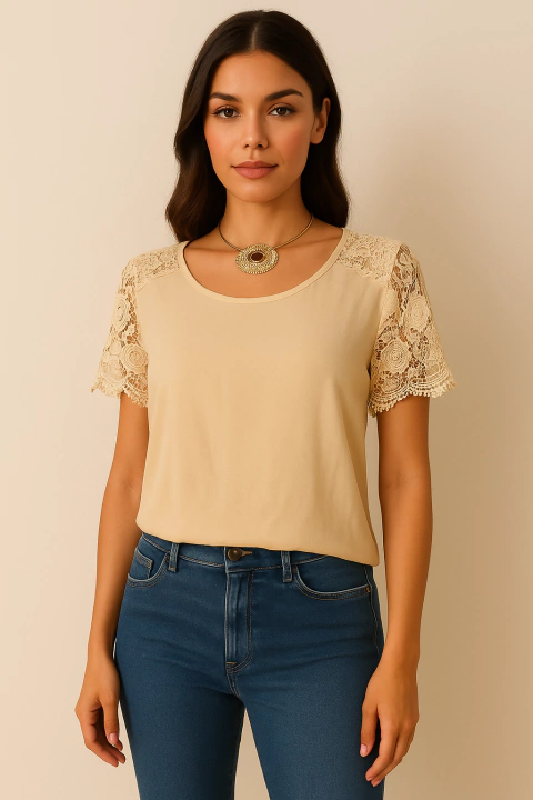 Blusa viscose com grippir - comprar online